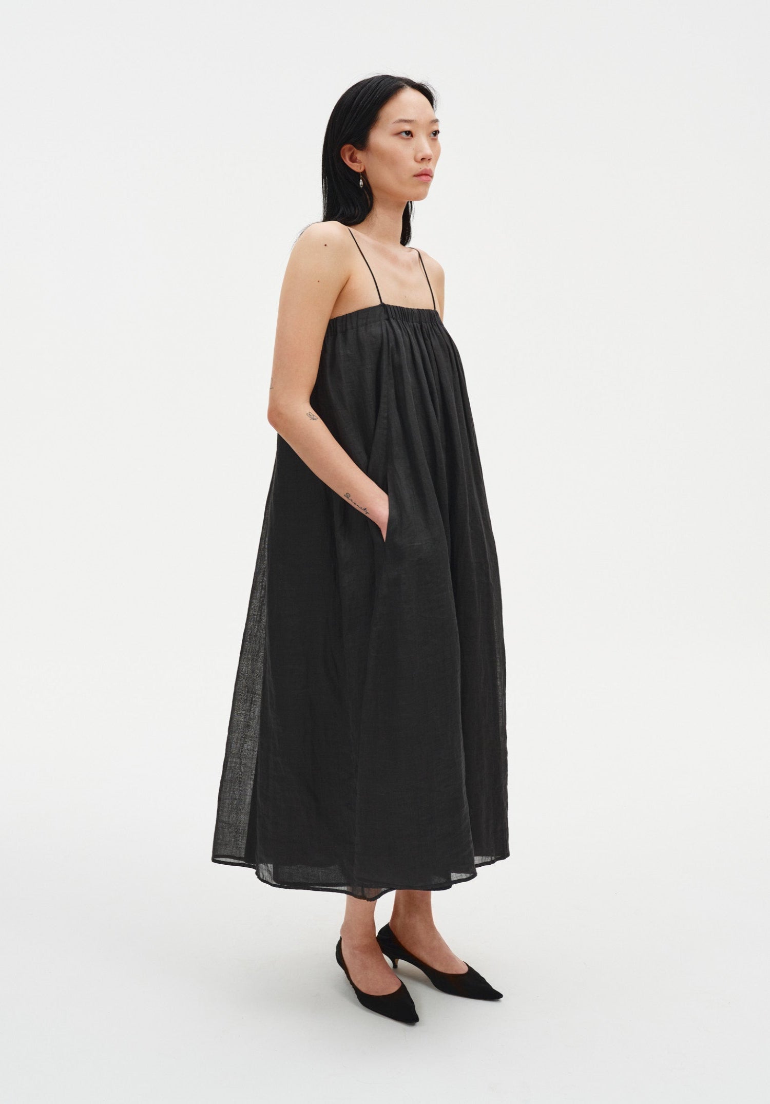Airy Strap Dress