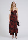 Wool Jacquard Aquilone Strap Dress