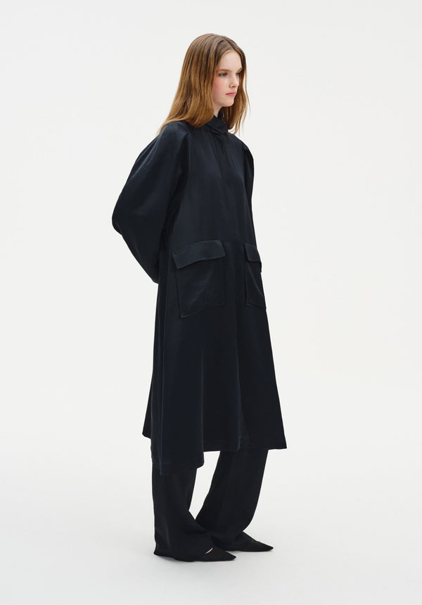 Chet Satin Trench