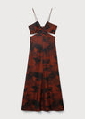 Wool Jacquard Aquilone Strap Dress