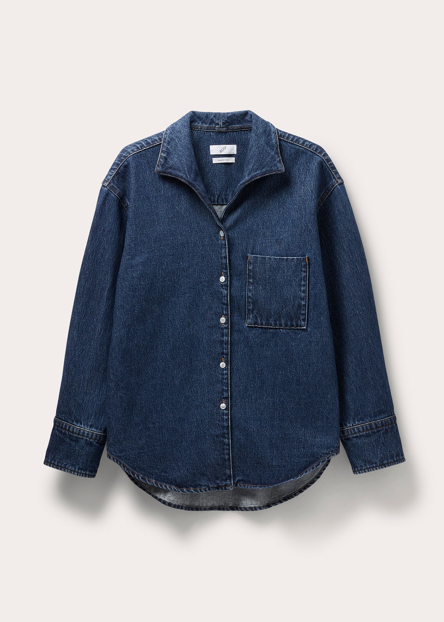 Denim Collar Shirt BITE Studios