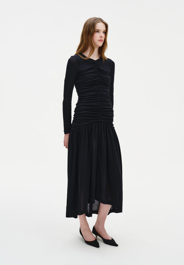 Evidente Long-sleeve Dress