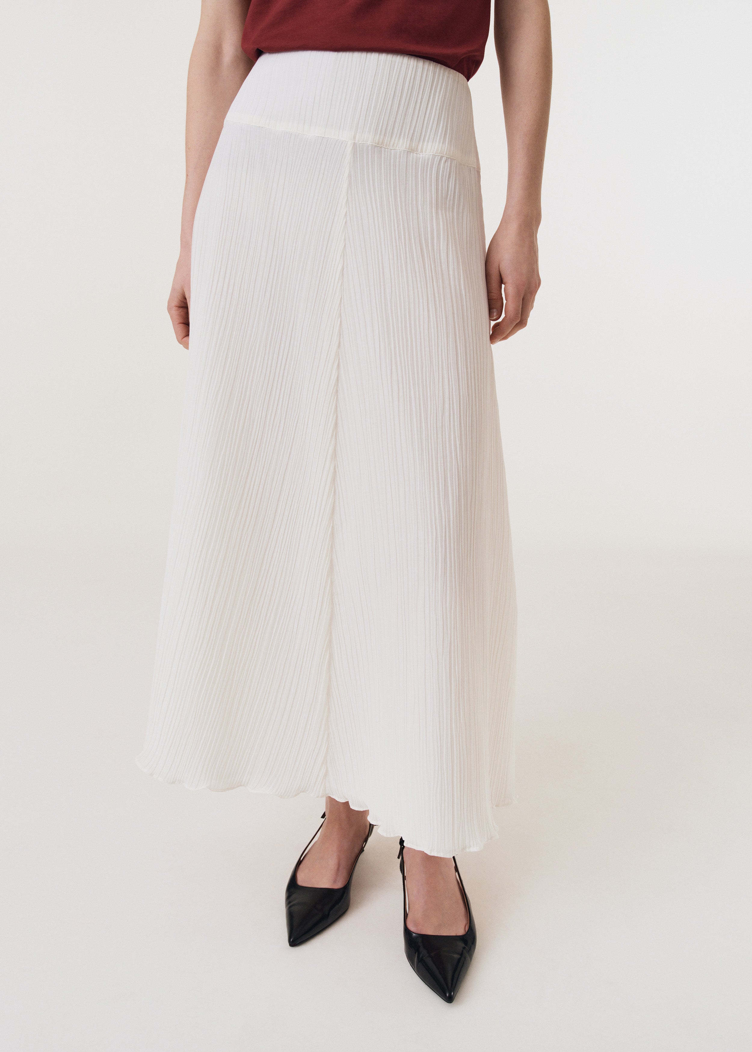 Parchment Textured Skirt – BITE Studios