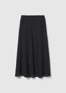 Parchment organic textured skirt