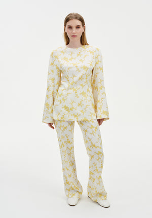 Relaxed Printed Trousers