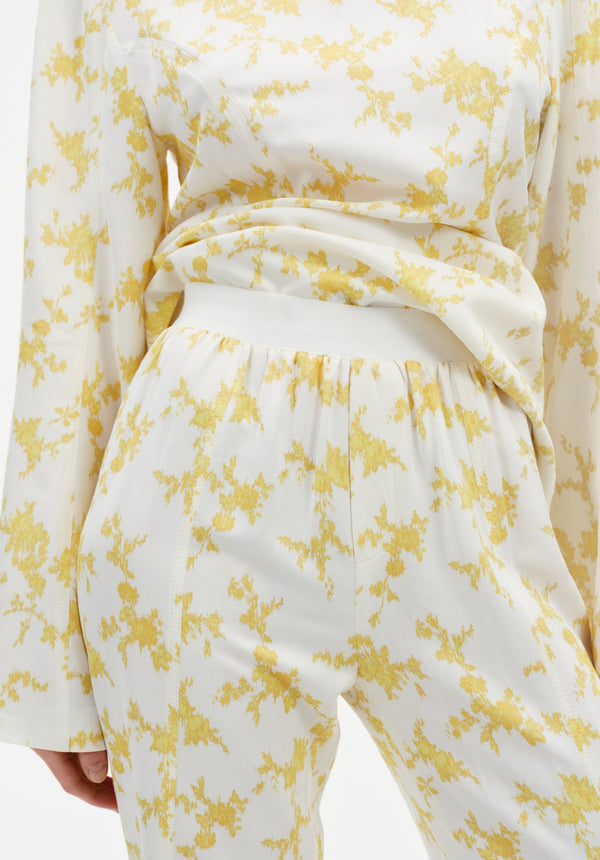 Relaxed Printed Trousers